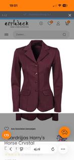 Nieuw! Wedstrijdjasje Harry’s Horse Burgundy, Dieren en Toebehoren, Paardrijkleding, Dressuur, Nieuw, Ophalen of Verzenden, Dames