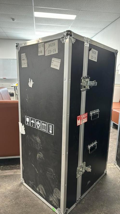 Pro flightcase Ingebouwd schuim voor veilig transport, Doe-het-zelf en Verbouw, Kratten en Dozen, Zo goed als nieuw, Overige typen