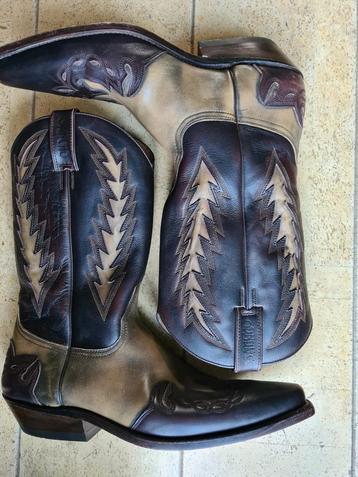 Sancho cowboy laarzen mt 44. Western boots. Nog als nieuw!  beschikbaar voor biedingen