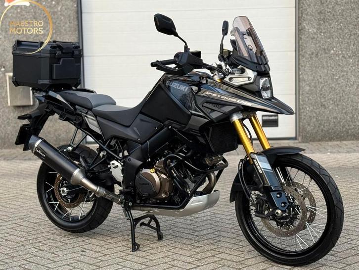 Suzuki V-Strom 1050 DE Leovince NIEUWSTAAT Garantie t/m 2028, Motoren, Motoren | Suzuki, Bedrijf, Overig, meer dan 35 kW, 2 cilinders