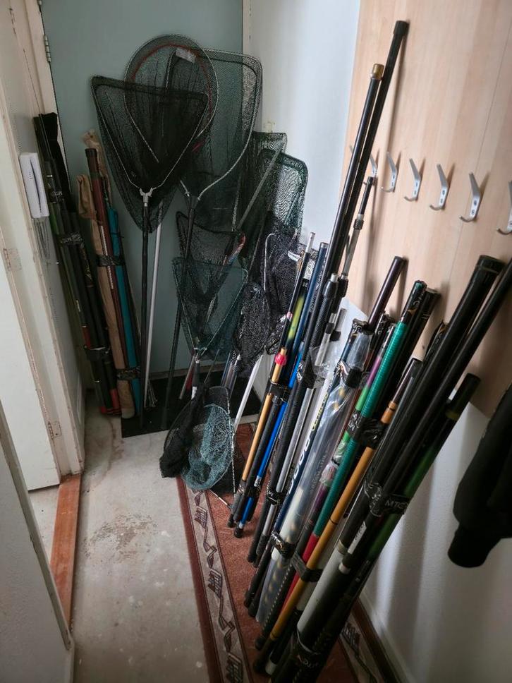 Gereserveerd., Watersport en Boten, Hengelsport | Witvissen, Gebruikt, Vaste hengel, Ophalen