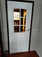 2 binnen deuren, 83x201,5 cm, Ophalen, Glas, Binnendeur, 200 tot 215 cm