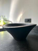 Houten vijzel kom schaal bowl sober sleets imperfect, Ophalen of Verzenden