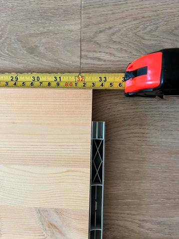 Ikea IVAR planken grenen 83x30cm 9st - afbeelding 4