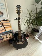 Epiphone J-200 EC Studio BK Westerngitaar, Muziek en Instrumenten, Snaarinstrumenten | Gitaren | Akoestisch, Ophalen of Verzenden
