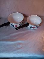 Boerenbont 2 steelpannen, Ophalen of Verzenden, Zo goed als nieuw, Overige materialen, Wok