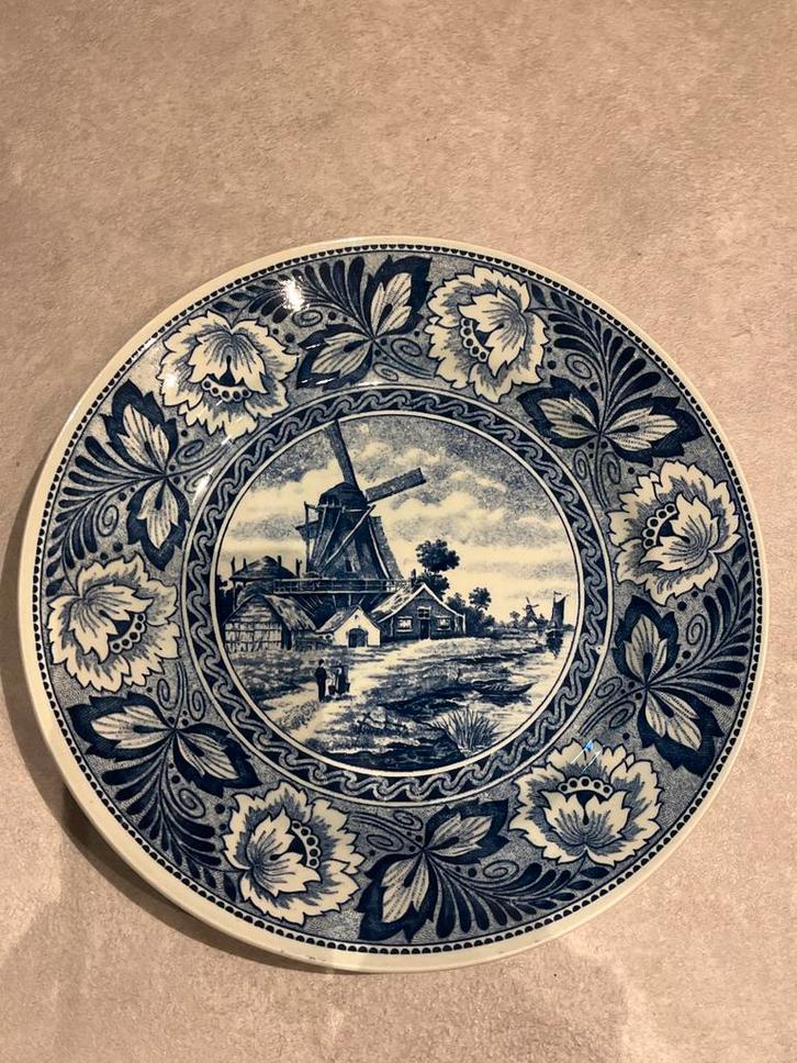2 Delftsblauwe Wandborden, Antiek en Kunst, Antiek | Wandborden en Tegels, Ophalen of Verzenden