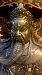 SPLENDID 關雲長 GUAN YU CHANG BRONZE VINTAGE STATUE, Antiek en Kunst, Ophalen