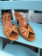 Hele leuke schoenen met hak en open teen. Maat 40, Ophalen, Sonate coutur, Bruin, Schoenen met hoge hakken
