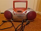 Draagbaar stereo cd- systeem panasonic, Ophalen, Zo goed als nieuw