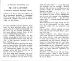 Elesen Franciscus 1913 Tilburg 1969 Den Bosch  priester, Ophalen of Verzenden, Bidprentje
