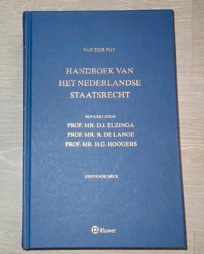 Handboek Nederlands Staatsrecht - Van der Pot, Boeken, Studieboeken en Cursussen, Nieuw, WO, Alpha, Ophalen of Verzenden