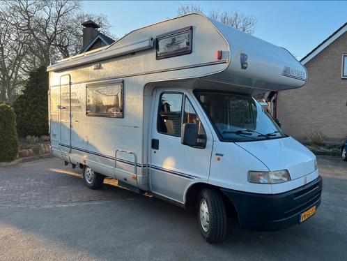 Fiat Ducato Hymer 1995 2.5TDI (alkoof camper), Caravans en Kamperen, Campers, Bedrijf, Half-integraal, tot en met 5, Hymer, Diesel