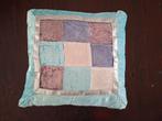 Leuk kussentje - 35x35 cm gratis ophalen, Ophalen, Gebruikt, Blauw, Vierkant