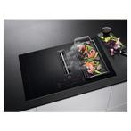 AEG CDE8475SCB Kookplaat met afzuiging (nieuw in doos), Ophalen, Nieuw, 4 kookzones, Inbouw