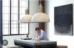 Industriële hanglampen van het design merk Frezoli, Huis en Inrichting, Lampen | Hanglampen, Ophalen, 50 tot 75 cm, Zo goed als nieuw