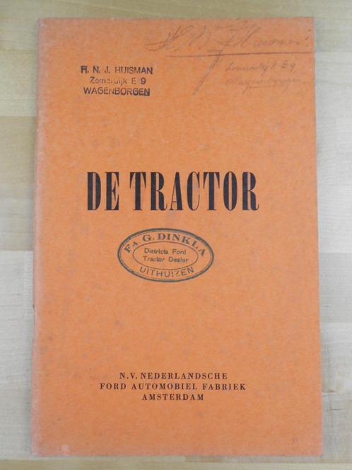 Fordson Major Tractor Handleiding 1949 – Trekker Ford, Auto diversen, Handleidingen en Instructieboekjes, Ophalen