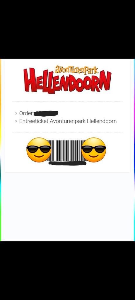 Entreeticket Hellendoorn, Tickets en Kaartjes, Recreatie | Pretparken en Attractieparken, Eén persoon, Ticket of Toegangskaart