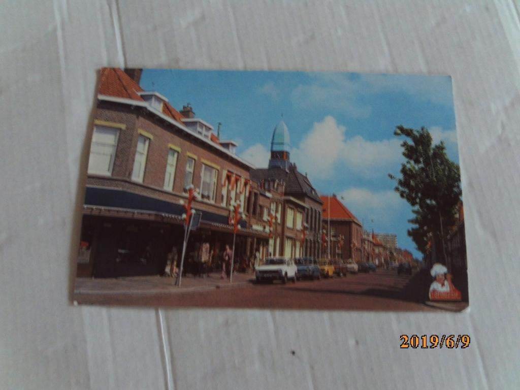 ansichtkaart hoek van holland, Ophalen of Verzenden, 1980 tot heden, Gelopen, Zuid-Holland