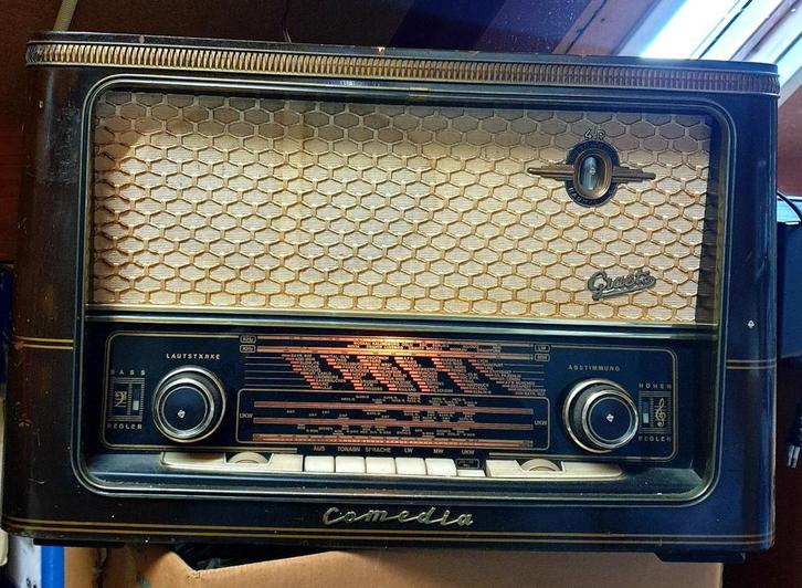 Vintage Graetz Comedia 4R/416 Radio, Audio, Tv en Foto, Radio's, Gebruikt, Radio, Ophalen