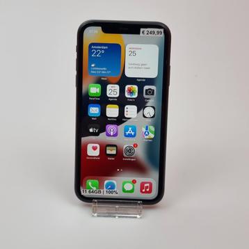 iPhone 11 64GB Space Grey | Accu: 100% beschikbaar voor biedingen