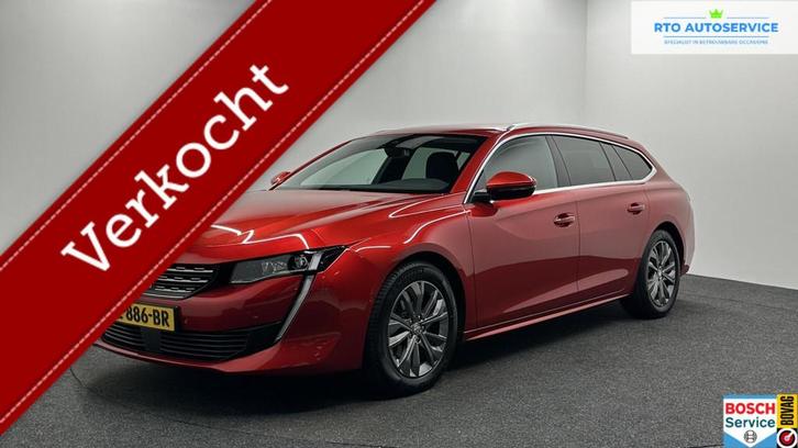 Peugeot 508 SW 1.2 PureTech Blue Lease Allure TREKHAAK CAMER, Auto's, Peugeot, Bedrijf, Te koop, ABS, Achteruitrijcamera, Airbags