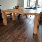 Massief houten eettafel, Huis en Inrichting, Ophalen, Gebruikt, 50 tot 100 cm, 150 tot 200 cm