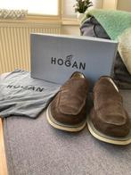 HOGAN SUÉDE INSTAPPERS BRUIN MAAT 41, Loafers, Bruin, Hogan, Ophalen of Verzenden