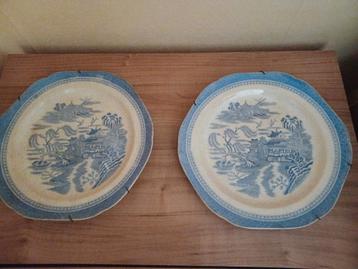  Antieke Wandborden met chinees tafereel beschikbaar voor biedingen