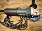METABO WQ1100-125 + groot assortiment slijpschijven, Ophalen of Verzenden, Zo goed als nieuw, 1000 watt of meer, Haakse handslijpmachine