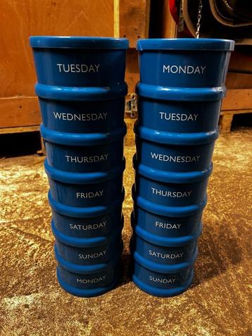 2x Pharmahorse DailyBox XL (supplementen toren) beschikbaar voor biedingen