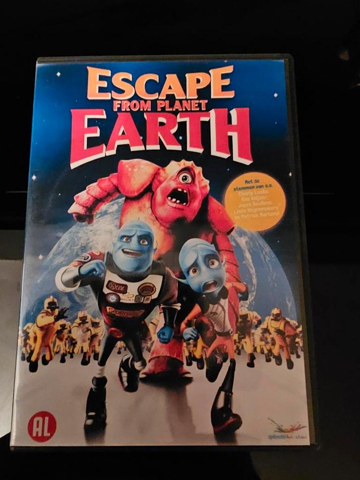 Escape From Planet Earth DVD - Splendid Film, Cd's en Dvd's, Dvd's | Tekenfilms en Animatie, Gebruikt, Europees, Tekenfilm, Alle leeftijden