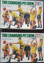 Modelbouw Tamiya Tire Changing Pit Crew 2x, Nieuw, Overige merken, 1:50 of kleiner, Ophalen