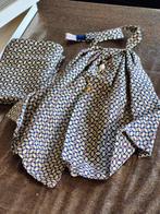 Cos$mo stropdas + pochet , 100% zijde met dasspeld, Kleding | Heren, Stropdassen, Ophalen of Verzenden, Zo goed als nieuw, Met patroon