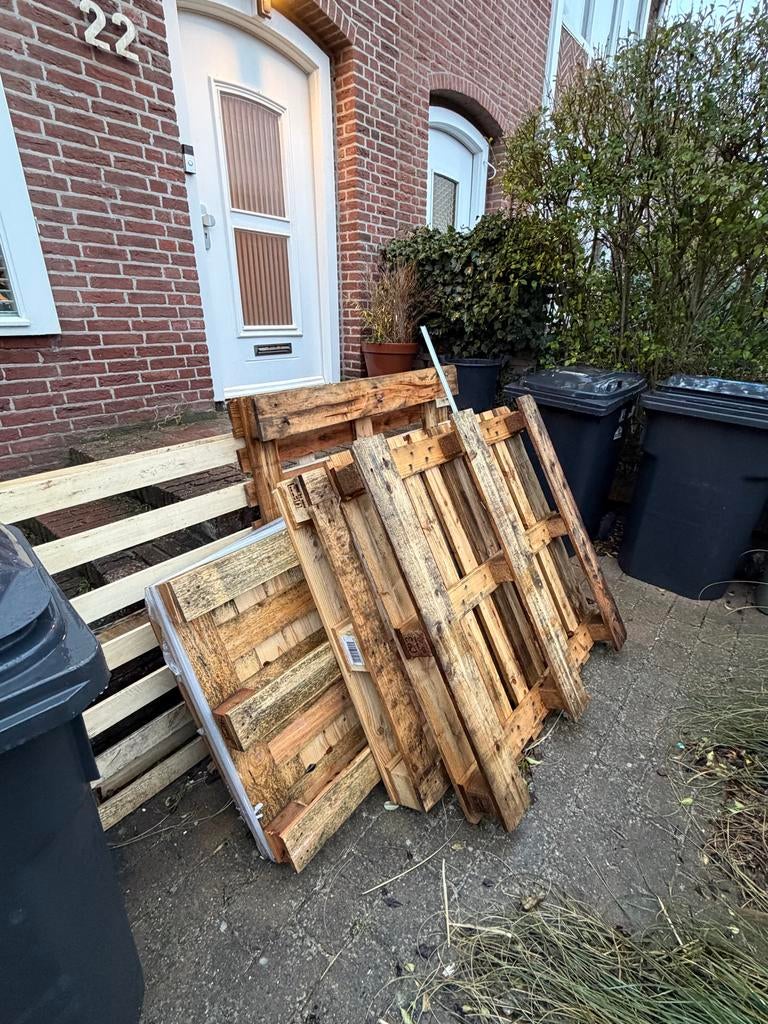 Houten Pallets - Diverse Maten, Ophalen, Gebruikt, Hout, 20 tot 50 mm
