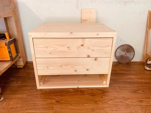 Badmeubel van terug gedroogd en geschaafd hout, Huis en Inrichting, Kasten | Ladekasten, Nieuw, Minder dan 100 cm, 25 tot 50 cm