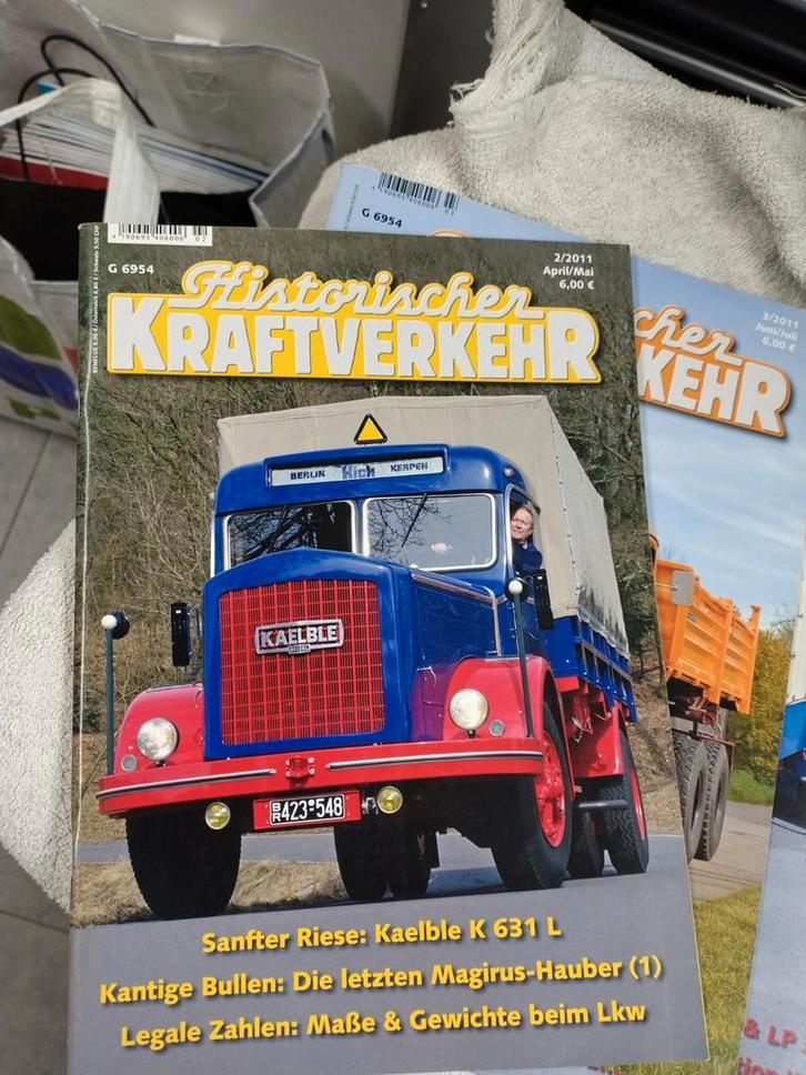 Historisch Vrachtverkeer - Duitstalige Uitgaven, Boeken, Auto's | Folders en Tijdschriften, Gelezen, Algemeen, Ophalen of Verzenden