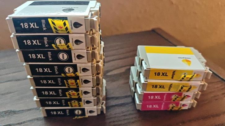 Inktpatronen geschikt voor Epson, Computers en Software, Printerbenodigdheden, Nieuw, Cartridge, Ophalen of Verzenden