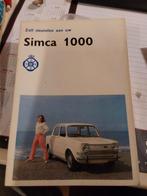 Zelf sleutelen aan uw Simca 1000, Auto diversen, Ophalen of Verzenden