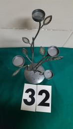 kandelaar [32 ], metaal blaadjes xenia, Huis en Inrichting, Ophalen of Verzenden, 'T Olde Gre-j, Info@toldegrej.nl, Endepoelstraat 20f Didam