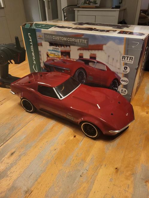 Vattera 1:10 corvette splinter nieuw RTR, Hobby en Vrije tijd, Modelbouw | Radiografisch | Auto's, Nieuw, Auto onroad, Elektro