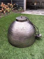 Landelijke hanglamp tin-look, Huis en Inrichting, Ophalen, Zo goed als nieuw, Overige materialen, Minder dan 25 cm