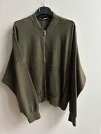 LUMINA ruimvallend bombervest met rits legergroen mt TU, Kleding | Dames, Prato, Italie, LUMINA, -, Verzenden