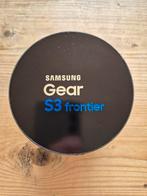 Samsung Gear S3 Frontier Space Grey, Android, Samsung, Zo goed als nieuw, Zwart