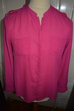 Dept, helder roze organza blouse, maat M, Kleding | Dames, Maat 38/40 (M), Nieuw, Ophalen of Verzenden, Roze