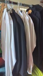 Witte en zwarte overhemden halsmaat 38 , 39 en 40, Gedragen, Ophalen of Verzenden, Halswijdte 39/40 (M), Wit