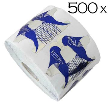 BUTTERFLY ' Nagel sjablonen, 500 stuks beschikbaar voor biedingen