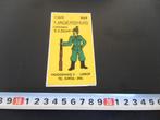 sticker lierop café bar 't JAGERSHUIS cafetaria E3 ZICHT, Ophalen, Zo goed als nieuw