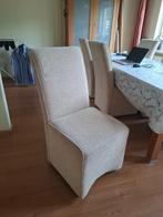 6x Eetkamerstoelen crème,  ecru, lichtbeige, als nieuw, Huis en Inrichting, Stoelen, Ophalen, Luxe, degelijk, stijlvol, landelijk