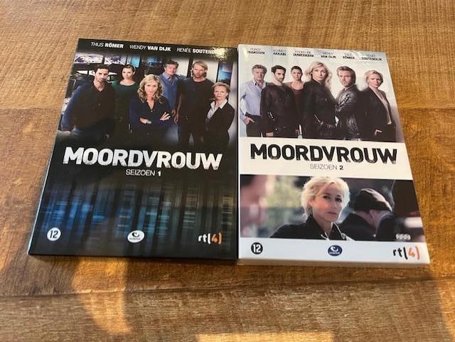 DVD| Moordvrouw (Seizoen 1+2), Cd's en Dvd's, Dvd's | Tv en Series, Zo goed als nieuw, Actie en Avontuur, Boxset, Vanaf 12 jaar